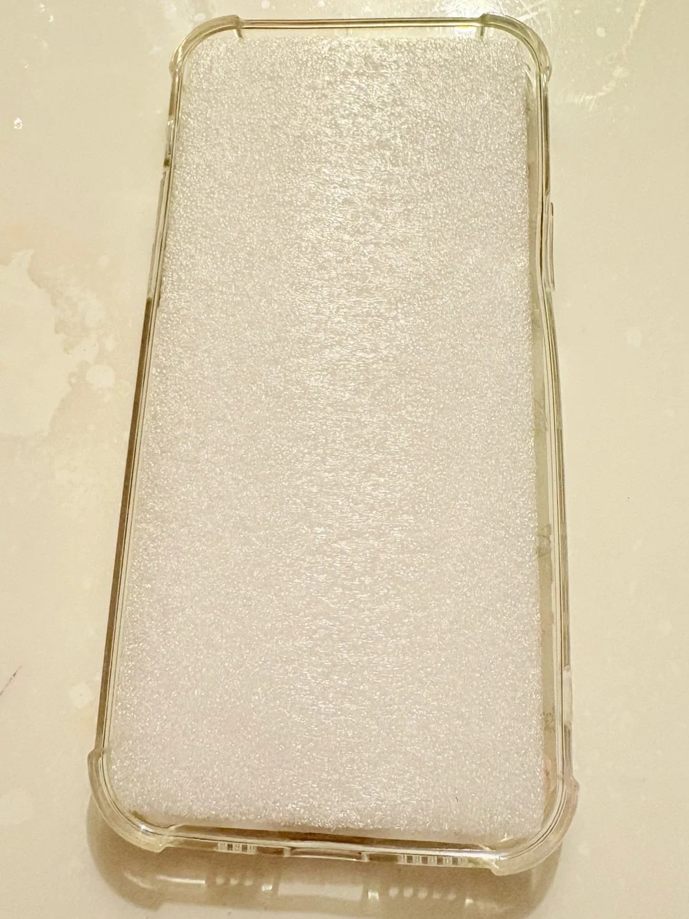 Floral Clear Phone Case with Pink Flower Design for iPhone 12